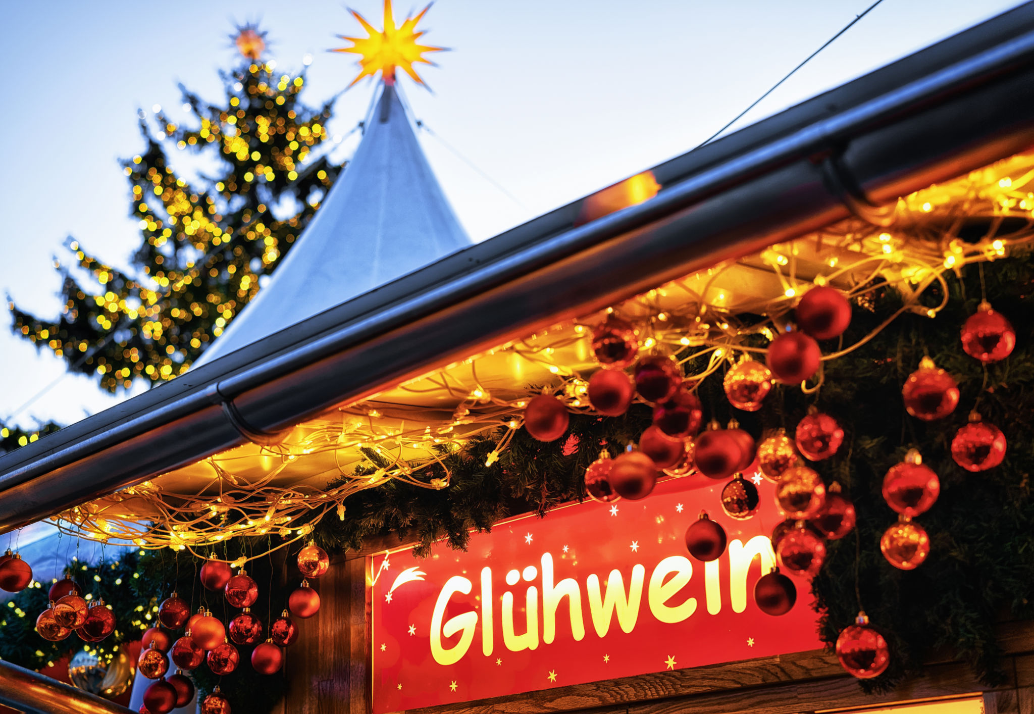 mulled wine stalls