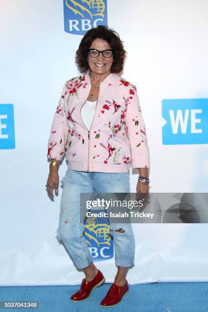 Margaret Trudeau arrives at WE Day Toronto on the WE Carpet at Scotiabank Arena on September 20, 2018 in Toronto, Canada.