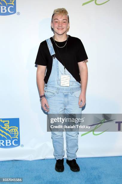 Adam McMaster arrives at WE Day Toronto on the WE Carpet at Scotiabank Arena on September 20, 2018 in Toronto, Canada.