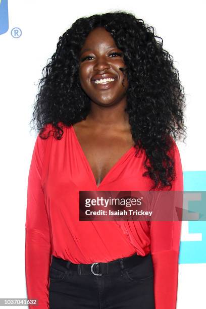 Apefa Adjivon arrives at WE Day Toronto on the WE Carpet at Scotiabank Arena on September 20, 2018 in Toronto, Canada.