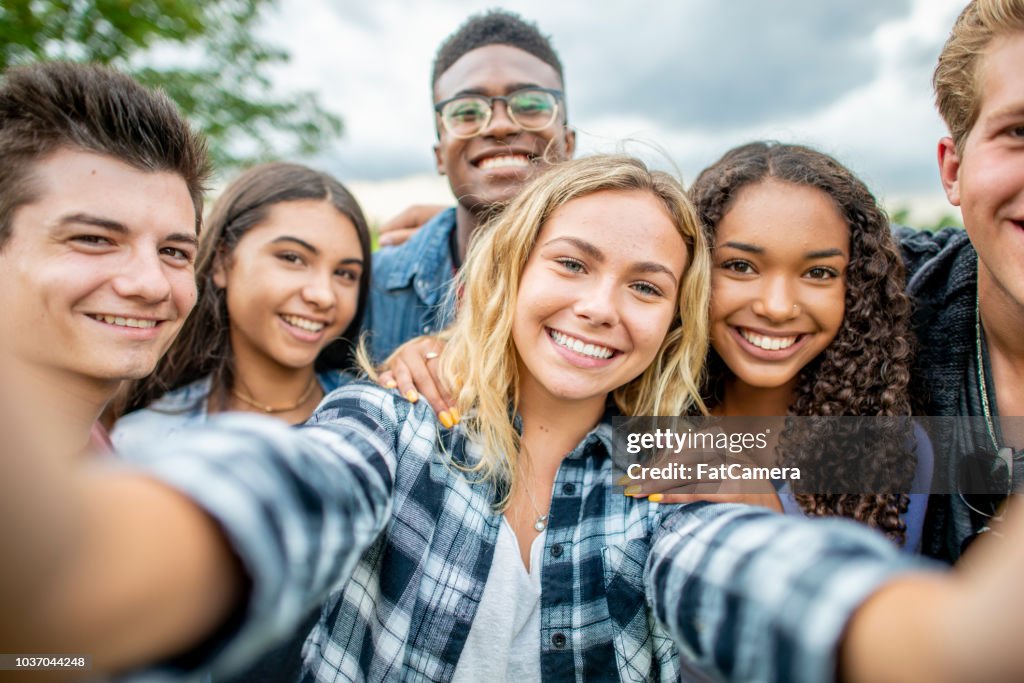 Group selfie!