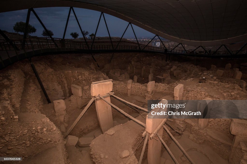 Tourists Visit Site Of The World's Oldest Structures At Gobekli Tepe