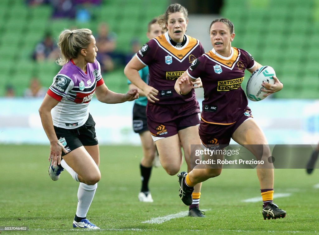 NRLW Rd 3 - Broncos v Warriors