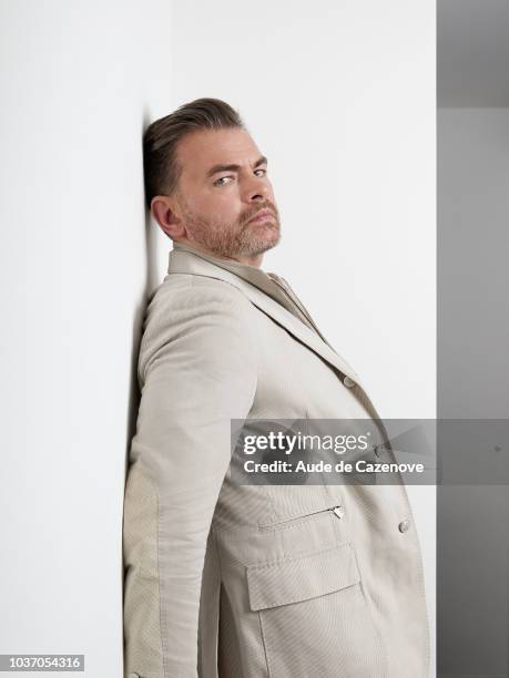 Actor Clovis Cornillac is photographed for Self Assignment, on May, 2018 in Cannes, France. . .