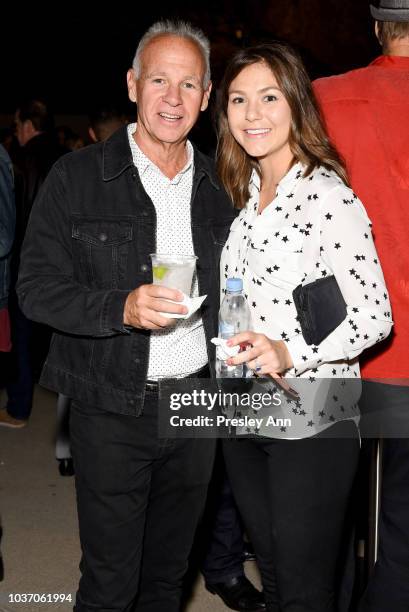 John Richman and Kate Serfoss attend 2018 LA Film Festival - Opening Night Premiere Of "Echo In The Canyon" - Pre-Reception at John Anson Ford...