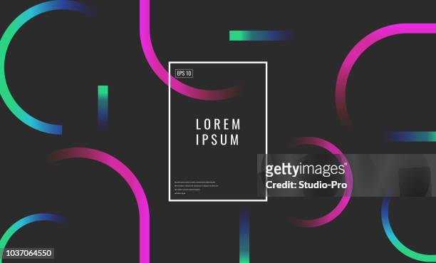 abstract colorful background - simplicity stock illustrations