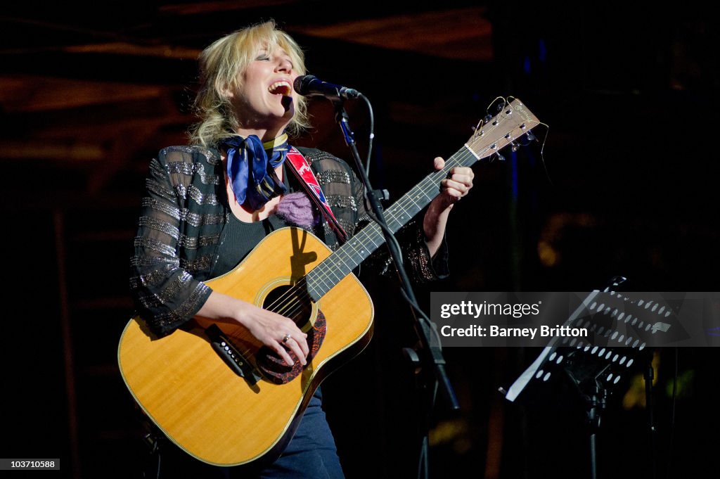 Martha Wainwright Performs At Regents Park Open Air Theatre In London