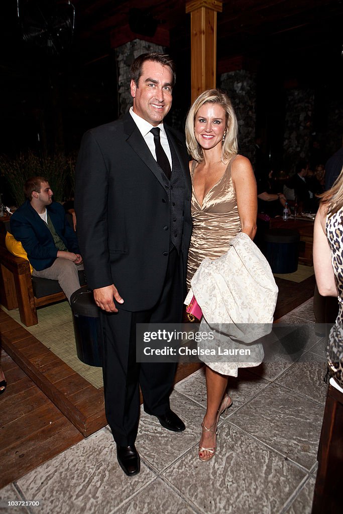 Chelsea Riggle Actor Rob Riggle and wife Tiffany Riggle attend Comedy Central's 62nd ...