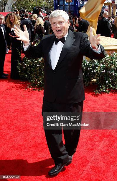 Actor Robert Morse attends the 62nd Annual Primetime Emmy Awards at Nokia Theatre Live L.A. On August 29, 2010 in Los Angeles, California. *** Robert...