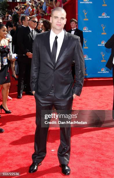 Actor Mark Salling attends the 62nd Annual Primetime Emmy Awards at Nokia Theatre Live L.A. On August 29, 2010 in Los Angeles, California.