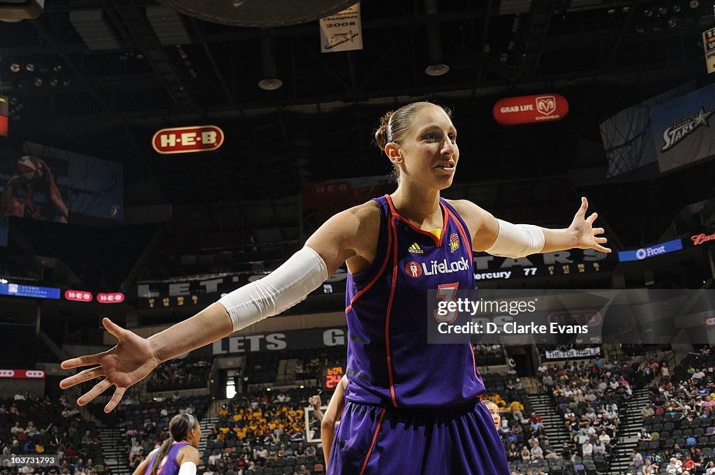 Phoenix Mercury v San Antonio Silver Stars, Game 2