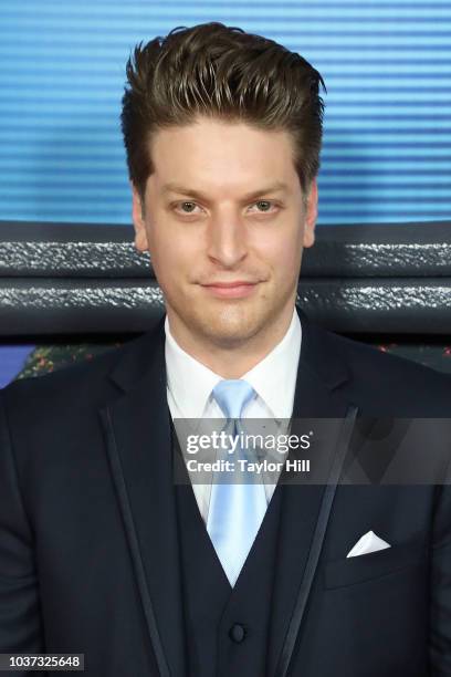 Christian DeMarais attends the Season One premiere of Netflix's "Maniac" at Center 415 on September 20, 2018 in New York City.