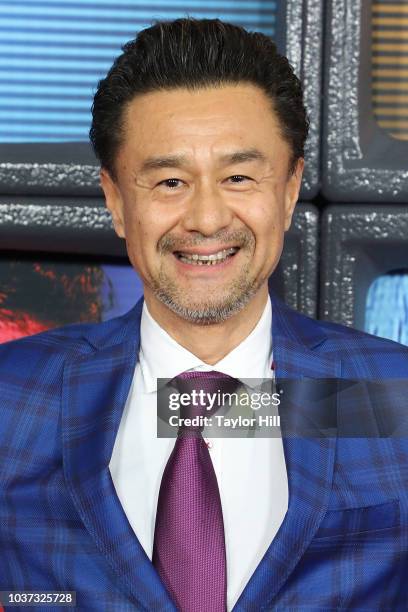 Rome Kanda attends the Season One premiere of Netflix's "Maniac" at Center 415 on September 20, 2018 in New York City.