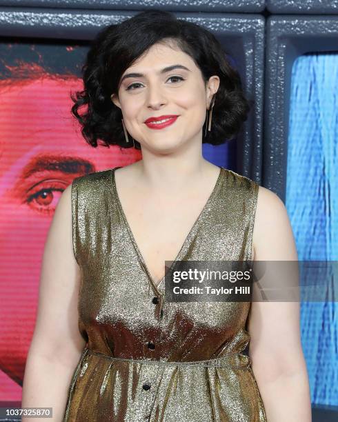 Ariel Kavoussi attends the Season One premiere of Netflix's "Maniac" at Center 415 on September 20, 2018 in New York City.