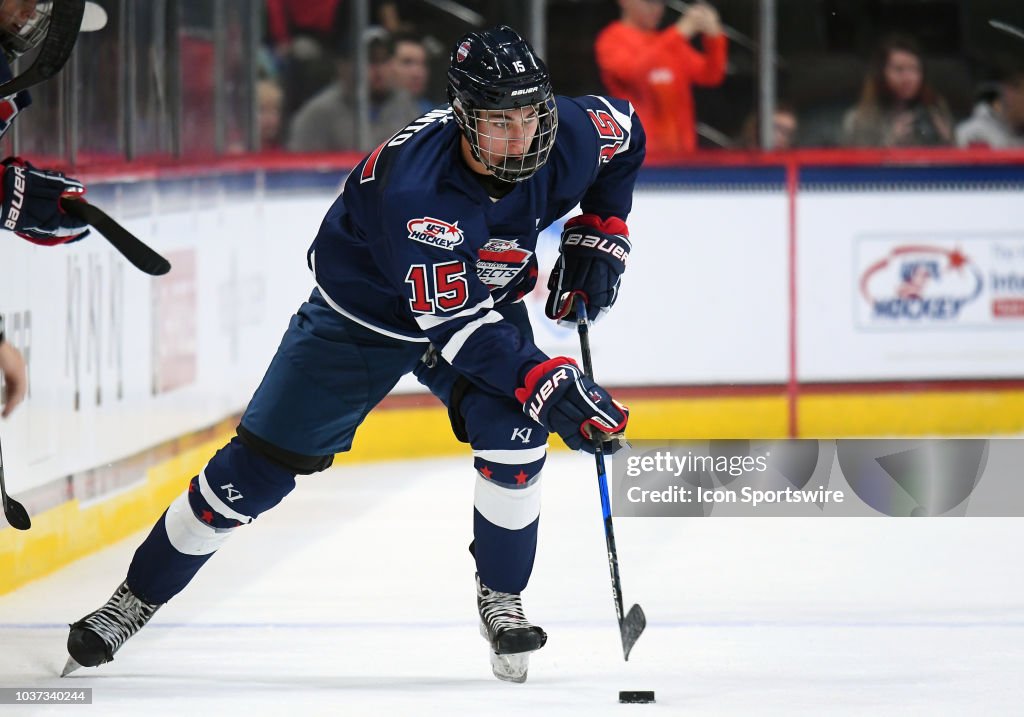 HOCKEY: SEP 19 USA Hockey All-American Prospects Game