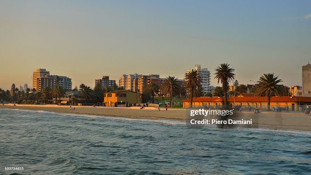 St Kilda beach