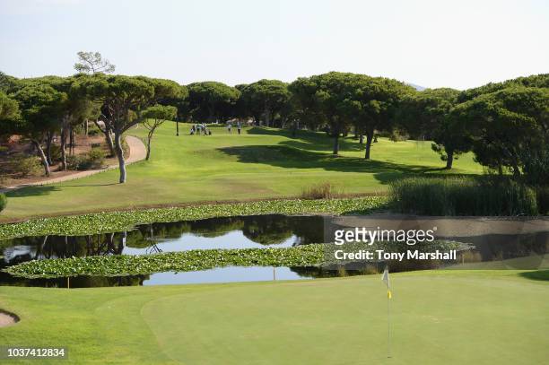View of the 7th hole during Day Two of The Lombard Trophy Grand Final on September 21, 2018 in Vilamoura, Portugal.
