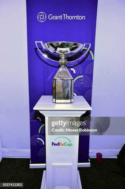 General view of the Grant Thornton TOUR Championship Hospitality at East Lake Golf Club on September 21, 2018 in Atlanta, Georgia.