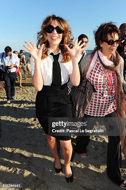 Actress Isabella Ragonese attends the Festival Host Isabella Ragonese Photocall during the 67th Venice Film Festival on August 31, 2010 in Venice,...