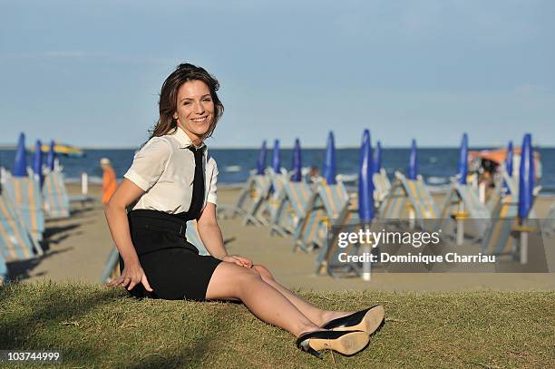 Actress Isabella Ragonese attends the Festival Host Isabella Ragonese Photocall during the 67th Venice Film Festival on August 31, 2010 in Venice,...