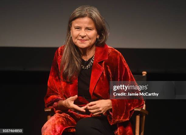 Tracey Ullman speaks at the "Tracey Ullman's Show" Season 3 Premiere for the 2018 Tribeca TV Festival at Spring Studios on September 21, 2018 in New...