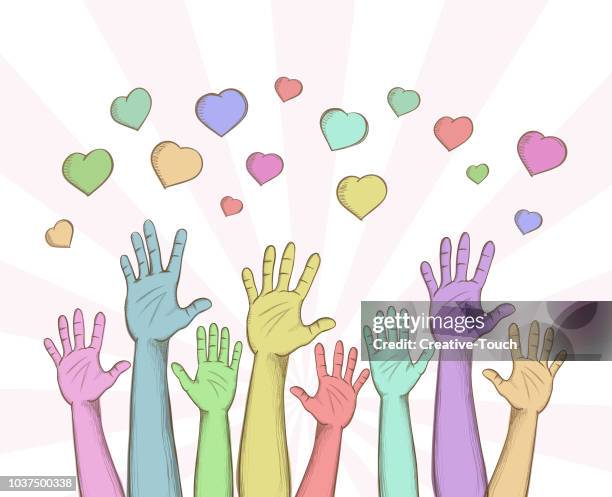 human aid - human migration stock illustrations