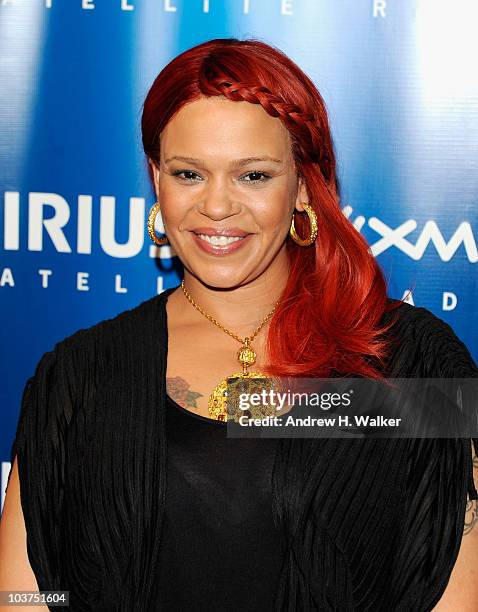 Faith Rapper Faith Evans Visits Sirius Xm Photos and Premium High Res Pictures ...