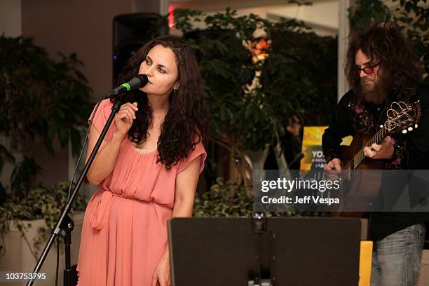 Rain Phoenix attends the Youth Promise Act benefit held at the Sunset Tower on August 31, 2010 in West Hollywood, California.