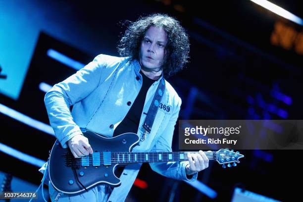 Jack White performs onstage during the 2018 iHeartRadio Music Festival at T-Mobile Arena on September 21, 2018 in Las Vegas, Nevada.