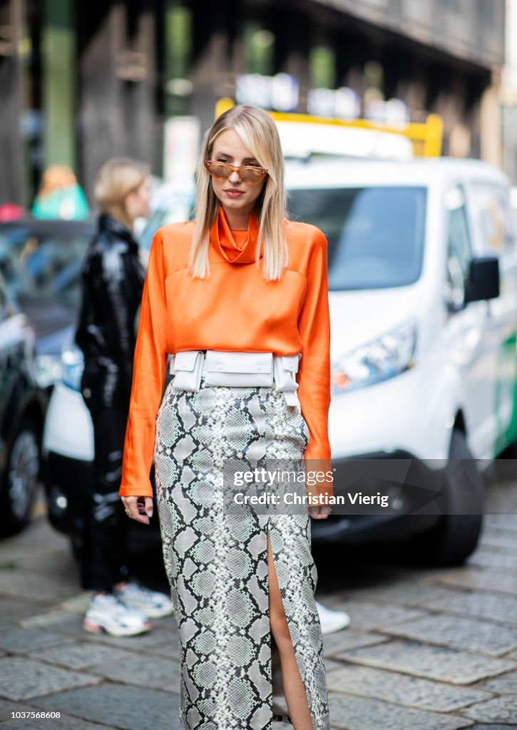 Street Style: September 21 - Milan Fashion Week Spring/Summer 2019