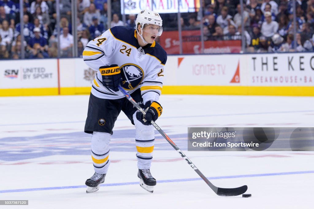 NHL: SEP 21 Preseason - Sabres at Maple Leafs