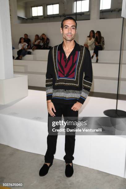 Mohammed Al Turki attends the Roberto Cavalli show during Milan Fashion Week Spring/Summer 2019 on September 22, 2018 in Milan, Italy.