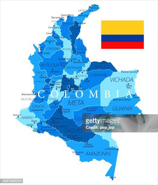 04 - colombia - blue spot isolated 10 - medellín stock illustrations