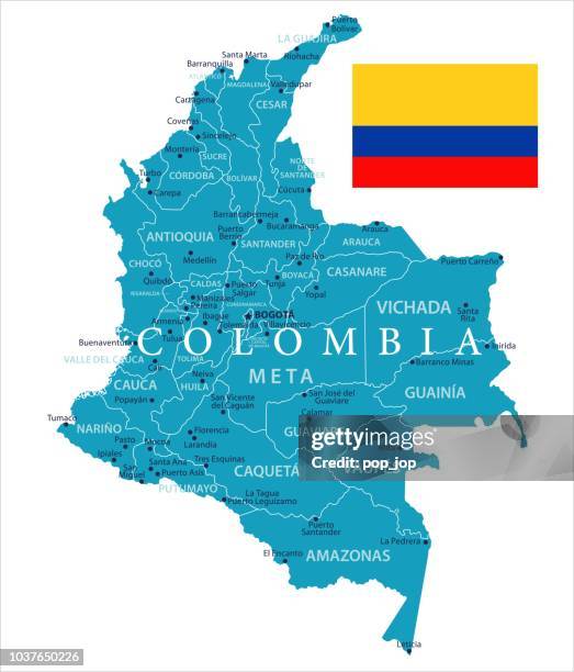 stockillustraties, clipart, cartoons en iconen met 11 - colombia - murena geïsoleerd 10 - medellin