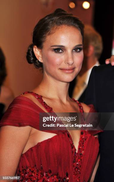 Actress Natalie Portman attends the Opening Ceremony during the 67th Venice Film Festival at the Sala Grande Palazzo Del Cinema on September 1, 2010...