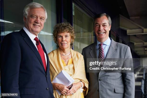Conservative MP David Davis, the former Secretary of State for Exiting the European Union, Labour MP Kate Hoey and Nigel Farage, MEP and Vice...