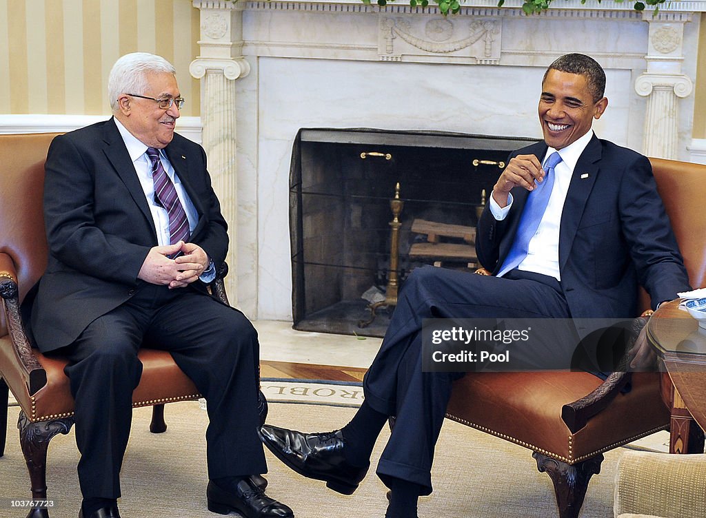 Middle East Leaders Meet With Obama Ahead Of Peace Talks
