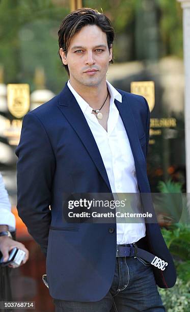 Gabriel Garko during the 67th Venice Film Festival on September 1, 2010 in Venice, Italy.