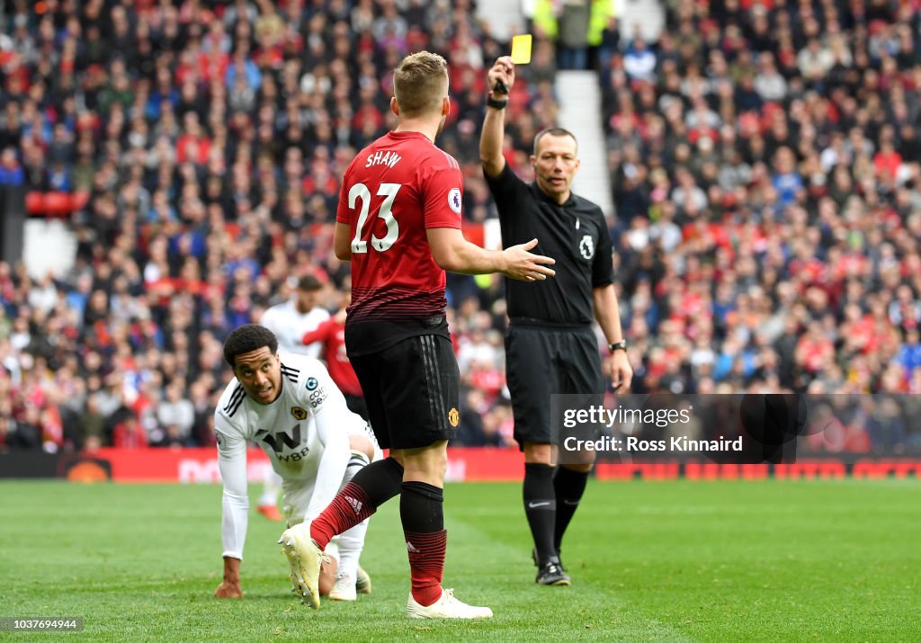 Manchester United v Wolverhampton Wanderers - Premier League