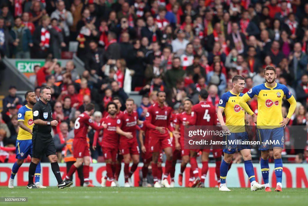Liverpool FC v Southampton FC - Premier League