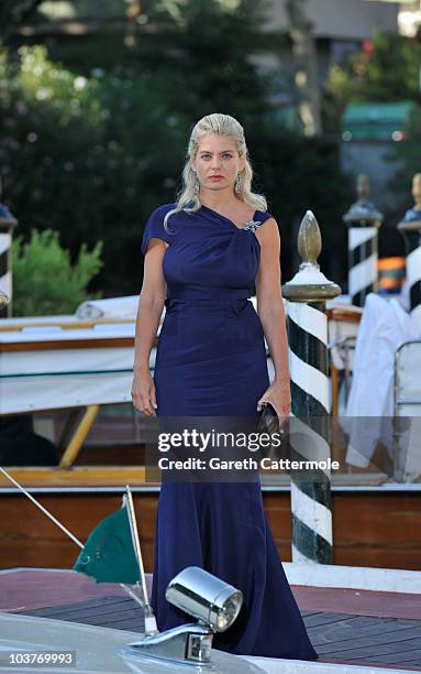 Director Angela Ismailos sighting during the 67th Venice Film Festival on September 1, 2010 in Venice, Italy.