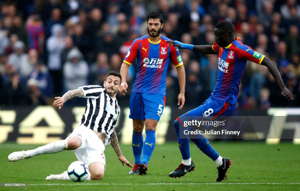 Crystal Palace v Newcastle United - Premier League