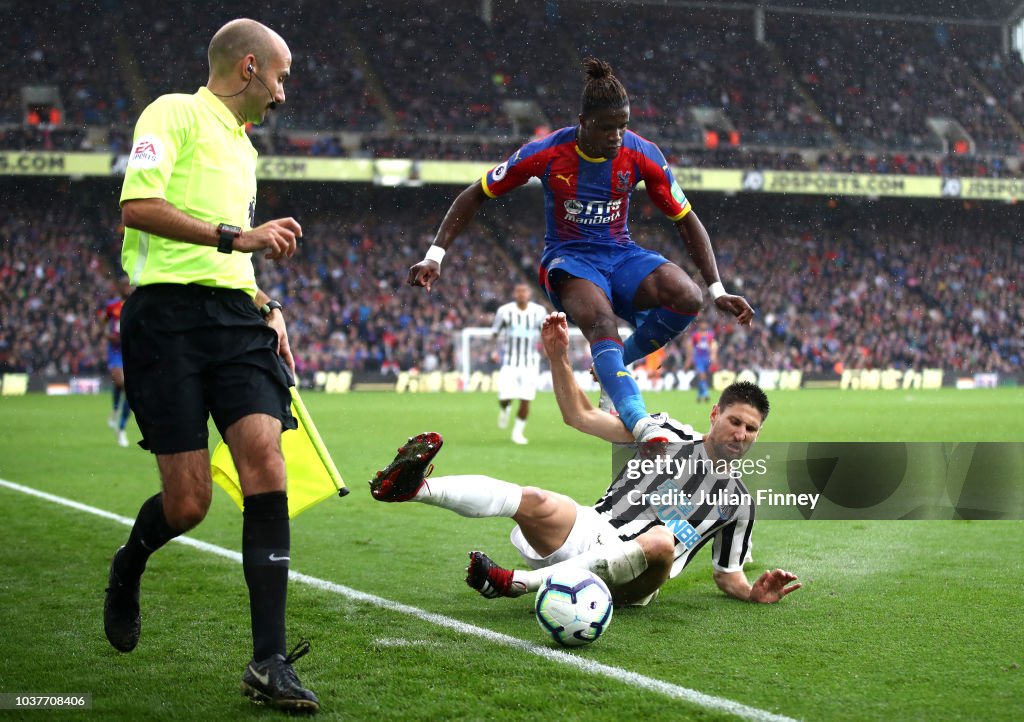 Crystal Palace v Newcastle United - Premier League