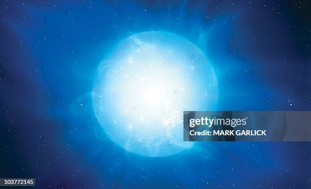 blue supergiant, artwork - orion stock illustrations