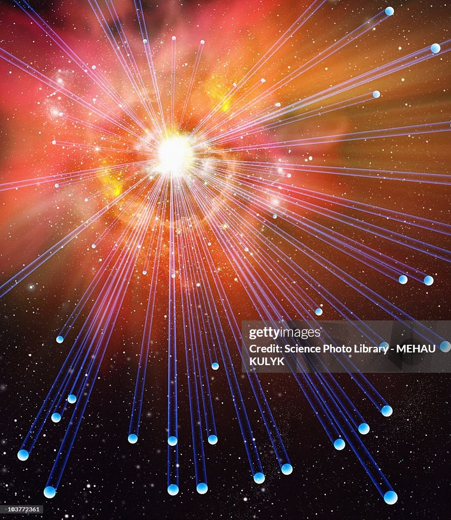 Neutrus Neutrinos Conceptual Image High-Res Vector Graphic - Getty Images