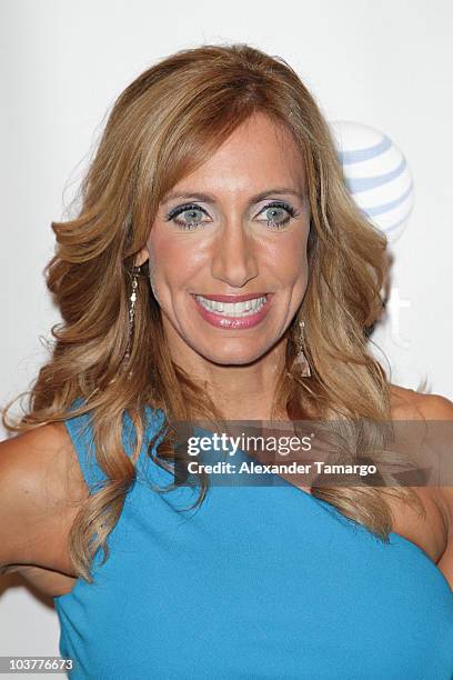 Lili Estefan attends Univision "Mira Quien Baile" press event at Univision headquarters on September 1, 2010 in Miami, Florida.