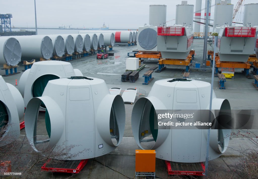 Components for the Wikinger offshore wind farm are prepared for... News ...