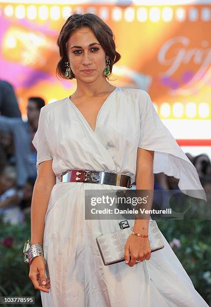 Delfina Fendi attends the opening ceremony and the "Black Swan" premiere at the Palazzo del Cinema during the 67th Venice International Film Festival...