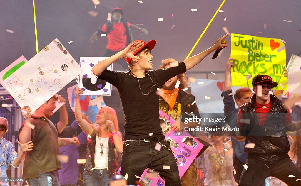 Justin Bieber "My World" Tour - Madison Square Garden