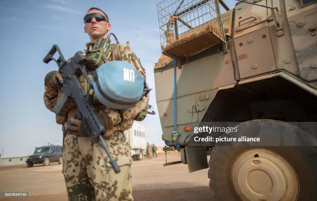 German defence minister Ursula von der Leyen visits Mali
